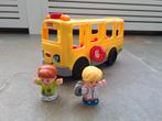 Fisher-Price bus met twee poppetjes, Kinderen en Baby's, Speelgoed | Fisher-Price, Zo goed als nieuw, Ophalen