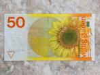 50 gulden 1982, Zonnebloem., Postzegels en Munten, Bankbiljetten | Nederland, Verzenden, 50 gulden, Los biljet