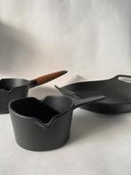 Copco Denmark pannenset, Huis en Inrichting, Keuken | Potten en Pannen, Ophalen of Verzenden, Gebruikt, Gietijzer, Pannenset