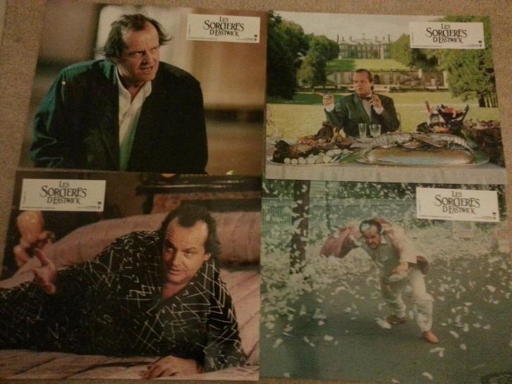 THE   WITCHES   OF   EASTWICK      filmfotoset., Verzamelen, Posters, Nieuw, Film en Tv, A4 of kleiner, Verzenden