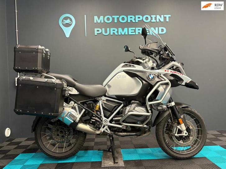 BMW R1250 GS Adventure - Ice grey R 1250 GS, Motoren, Motoren | BMW, Bedrijf, Toermotor, meer dan 35 kW, ABS, Cruise Control, Handvatverwarming