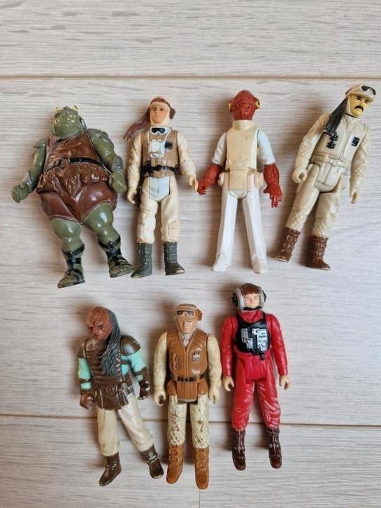 11 x star wars kenner 1980 actiefiguren action figures, Verzamelen, Star Wars, Zo goed als nieuw, Actiefiguurtje, Ophalen of Verzenden