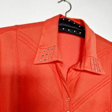 Blouse koraal rood L XL beschikbaar voor biedingen