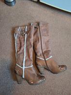 Damens laarzen merk S Oliver maat 41, Hoge laarzen, Beige, Ophalen of Verzenden, S Oliver