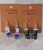 Blikje redbull of monster oorbellen "nieuw", Ophalen of Verzenden, Nieuw, Oorbellen