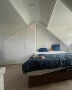 Boxsprings EXTRA LANG 2 X 90x220, Ophalen, Bruin, Tweepersoons, Zo goed als nieuw