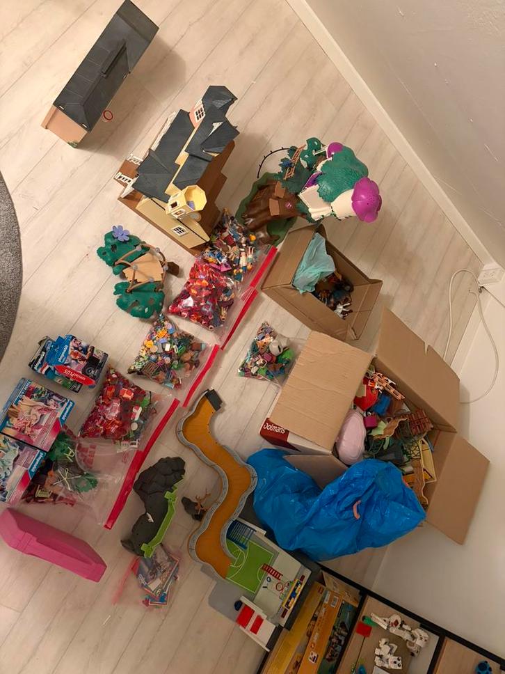 Playmobil, Kinderen en Baby's, Speelgoed | Poppenhuizen, Zo goed als nieuw, Toebehoren, Ophalen