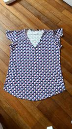 Vrolijk shirt CdlC mt.S paars grafisch, Kleding | Dames, Paars, Ophalen of Verzenden, Zo goed als nieuw, Korte mouw