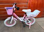 Volare 12 inch kinderfiets met accessoires, Fietsen en Brommers, Fietsen | Meisjes, Ophalen, Gebruikt, 14 inch of minder