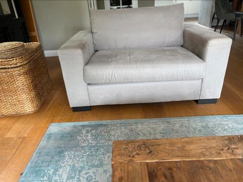 Naturel gestoffeerde loveseat van Kartell collection, Huis en Inrichting, Banken | Sofa's en Chaises Longues, Zo goed als nieuw