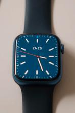 Apple Watch series 7 (45mm) blauw incl. bandje en laadkabel, Apple Watch ⌚️, Blauw, IOS, Ophalen of Verzenden