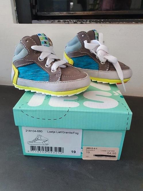NIEUW Bunnies Jr. Loetje Lief / Granite / Fog maat 19 schoen, Kinderen en Baby's, Babykleding | Schoentjes en Sokjes, Nieuw, Schoentjes