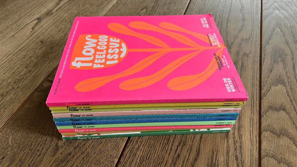 Flow magazine jaargang 2023, Boeken, Tijdschriften en Kranten, Ophalen of Verzenden, Zo goed als nieuw, Lichaam en Geest