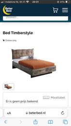 Bed timberstyle beter bed, Eenpersoons, Wit, Zo goed als nieuw, Ophalen