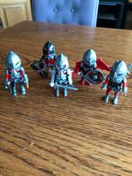 5 stuks ridders vintage, Gebruikt, Ophalen of Verzenden, Los playmobil