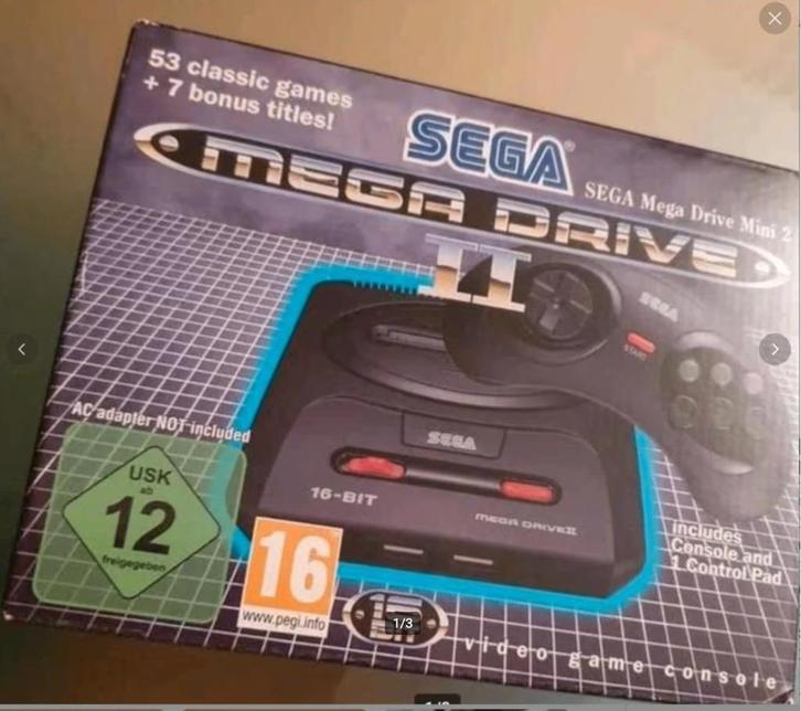 Sega Mega Drive Mini 2 | 60 games, Spelcomputers en Games, Games | Sega, Nieuw, Mega Drive, 1 speler, Vanaf 3 jaar, Ophalen of Verzenden