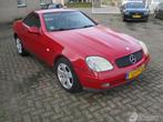 Mercedes-Benz SLK SLK200 dak werkt prima (bj 1997), Auto diversen, Schadeauto's, 1998 cc, Cabriolet, Mercedes-Benz, Handgeschakeld