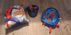 Spiderman rugzak en pet en kussen, Ophalen, Zo goed als nieuw, Overige merken