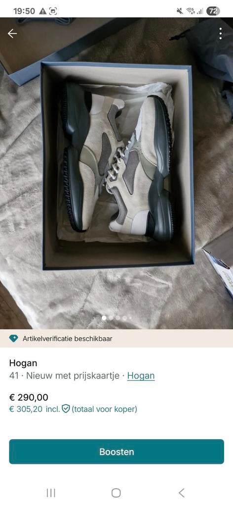 Hogan Originale Sneakers Maat 41 (7.5) - Nieuw in Doos, Kleding | Heren, Schoenen, Ophalen of Verzenden, Nieuw, Hogan, Sneakers of Gympen