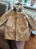 Lederen heren lammy coat, Kleding | Heren, Jassen | Winter, Ophalen, Zo goed als nieuw, Bruin