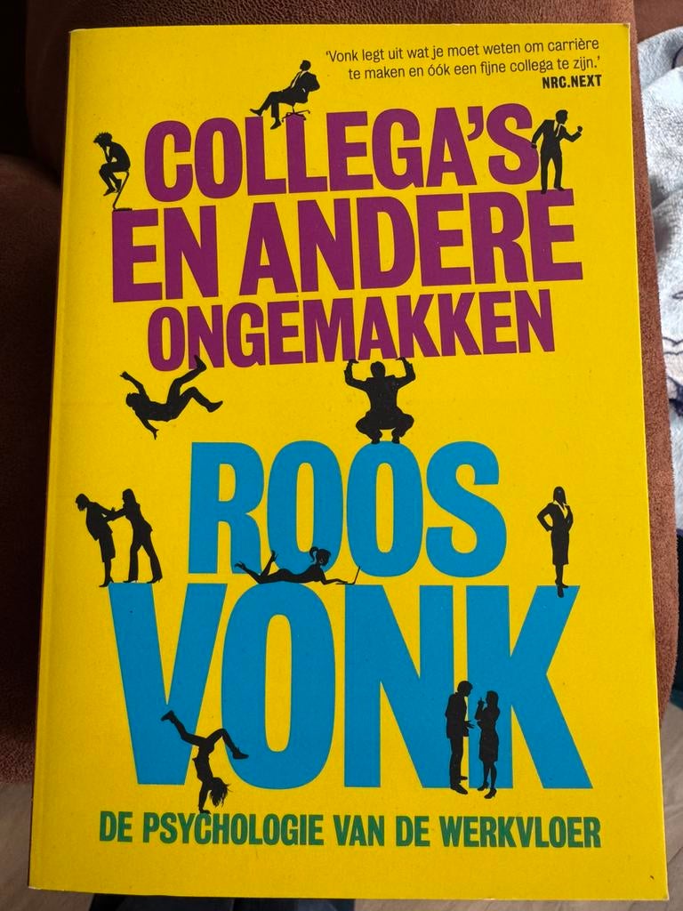 Roos Vonk - Collega's en andere ongemakken 9e druk 2021, Boeken, Ophalen of Verzenden, Nieuw, Roos Vonk