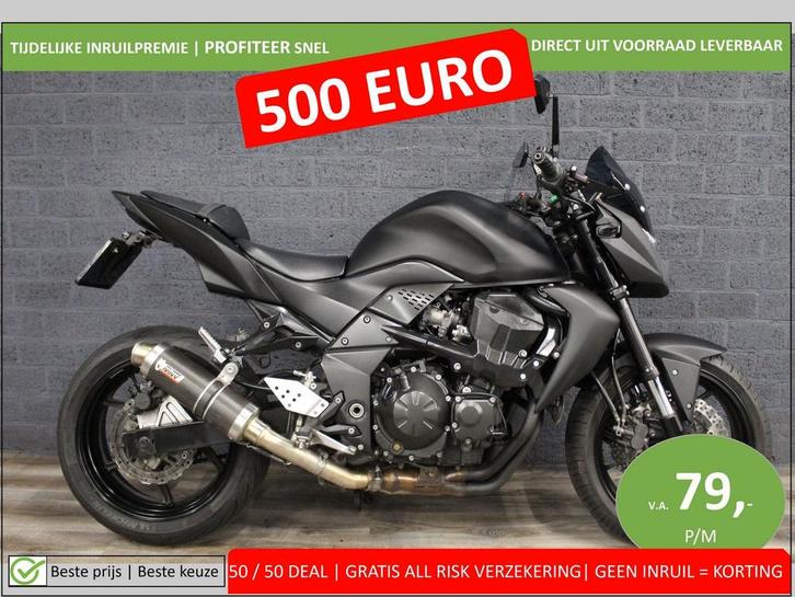 KAWASAKI Z 750 (2008) 42328Km MAT ZWART MIVV, Motoren, Motoren | Kawasaki, Bedrijf, Naked bike, 4 cilinders, Motorrijbewijs A