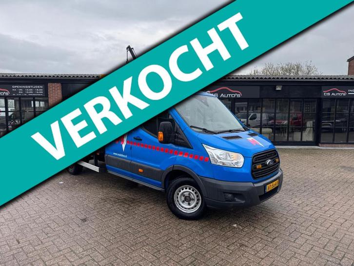 Ford Transit 350 2.2 TDCI 125PK|L3|DUBBEL CABINE|PICK UP|LAA, Auto's, Bestelauto's, Bedrijf, Te koop, ABS, Airbags, Airconditioning
