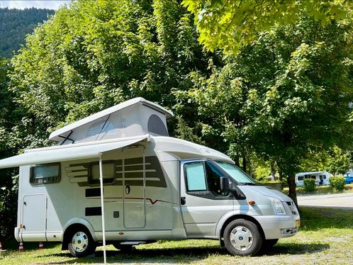 Hymer Silverline camper met hefdak/daktent, Caravans en Kamperen, Campers, Particulier, tot en met 5, Half-integraal, Hymer, Ford