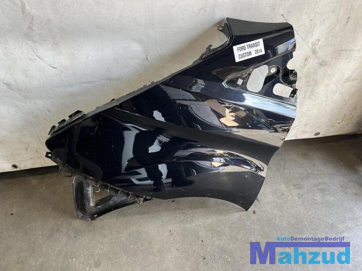 FORD TRANSIT COSTUM zwart links voor scherm voorscherm 2012-, Auto-onderdelen, Carrosserie en Plaatwerk, Spatbord, Ford, Gebruikt