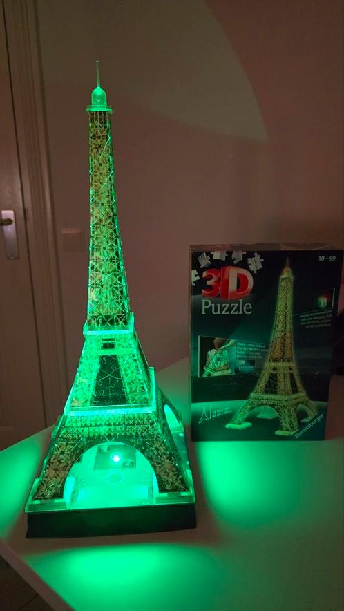 3D puzzel Ravensburger Eiffeltoren 226 stukjes compleet., Hobby en Vrije tijd, Denksport en Puzzels, Zo goed als nieuw, Rubik's of 3D-puzzel