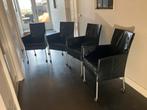 4 eetkamer stoelen, Ophalen, Gebruikt, 4 tot 6 stoelen