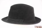 kleine Vintage Gleufhoed Rockel donker grijs haarvilt 54,5, Rockel, 134 t/m 140, Gebruikt, Hoed