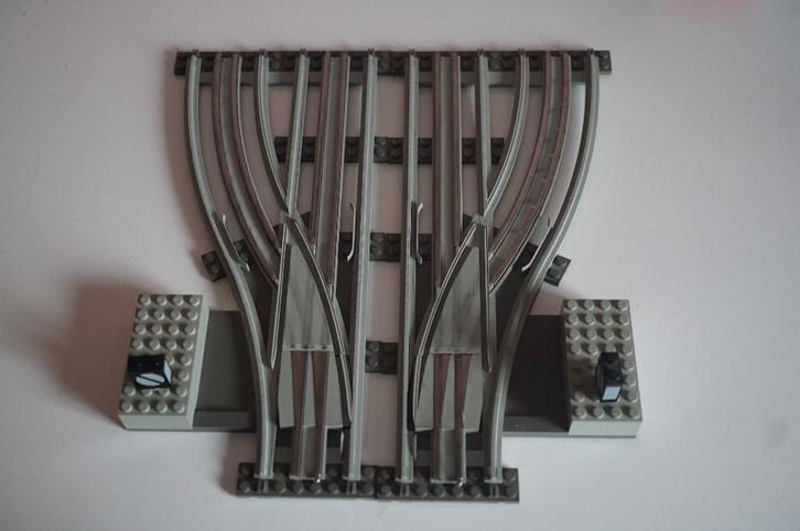 Lego trein 12 volt handwissel set, Kinderen en Baby's, Speelgoed | Duplo en Lego, Gebruikt, Lego, Complete set, Ophalen of Verzenden