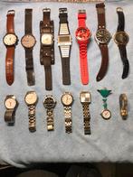 Leuke horloges Fossil pulsar Oozoo ICE  etc, Ophalen of Verzenden, Zo goed als nieuw, Leer, Fossil