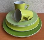 Mepal Rosti Wave: 2-p. servies in groen, Caravans en Kamperen, Kampeeraccessoires, Lochem, Ophalen of Verzenden, Zo goed als nieuw