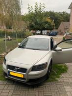 Volvo C30 2.0 momentum, Auto's, Zwart, 4 cilinders, Leder en Stof, Wit