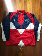 Ajax regenjas / trainingsjas jaren 90 Umbro, Kleding | Heren, Sportkleding, Blauw, Maat 56/58 (XL), Ophalen of Verzenden, Zo goed als nieuw