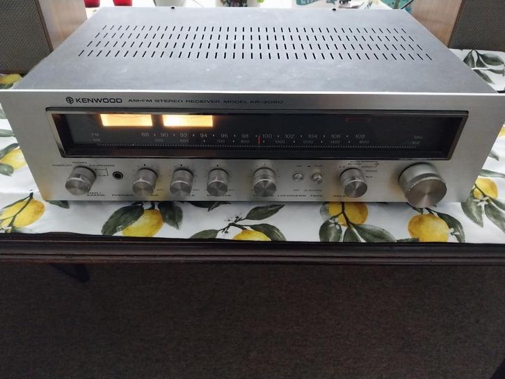 Kenwood kr 3090 receiver uit 1977, Audio, Tv en Foto, Versterkers en Receivers, Gebruikt, Stereo, Minder dan 60 watt, Overige merken