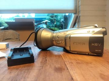 Canon Vixia HV20 + Fisheye en defect beschikbaar voor biedingen