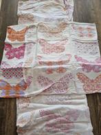 Dekbedovertrek + kussensloop, afbeelding: vlinders, Gebruikt, Overige kleuren, Jongetje of Meisje, Dekbedovertrek