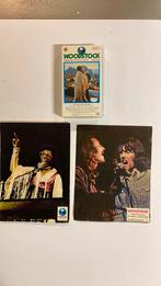 Woodstock affiche originele ongeveer 20 x 30 cm met VHS, Ophalen of Verzenden, Zo goed als nieuw