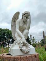 Prachtige engel in marmerlook beton. Beetje art nouveau stij, Ophalen