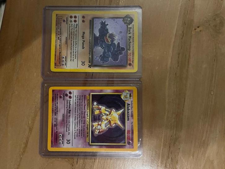 Oude pokemon kaarten 1995 Holo, Hobby en Vrije tijd, Verzamelkaartspellen | Pokémon, Zo goed als nieuw, Meerdere kaarten, Foil