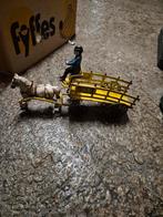 Gietijzeren paard en beer wagen, Antiek en Kunst, Antiek | Speelgoed, Ophalen of Verzenden