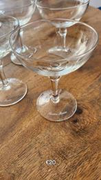 Riviera Maison 4 champagne glazen, Ophalen, Glas of Glazen, Overige stijlen, Glas