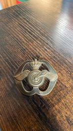Baretembleem aan-en afvoertroepen, Verzamelen, Ophalen of Verzenden, Landmacht, Nederland, Embleem of Badge