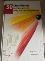 50 Checklisten voor Project- en Programmamanagement, Boeken, Ophalen of Verzenden, Gelezen, Management