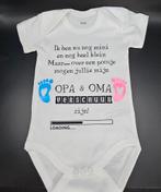 Baby romper geboorte cadeau gepersonaliseerd, Kinderen en Baby's, Ophalen of Verzenden