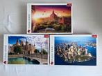 3 Trefl puzzels, Ophalen of Verzenden, 500 t/m 1500 stukjes, Zo goed als nieuw, Legpuzzel