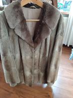 Genui korte bontjas M, Maat 38/40 (M), Bruin, Genui, Ophalen of Verzenden